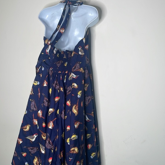 Grace Karin large bird halter dress - Picture 4 of 8